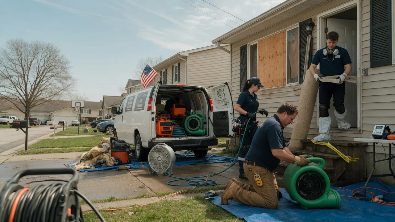 Water Damage Restoration in Caledonia, ND near me